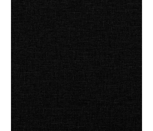 Virtuves Krēsli, 6 Gab., Melns Audums Vidaxl