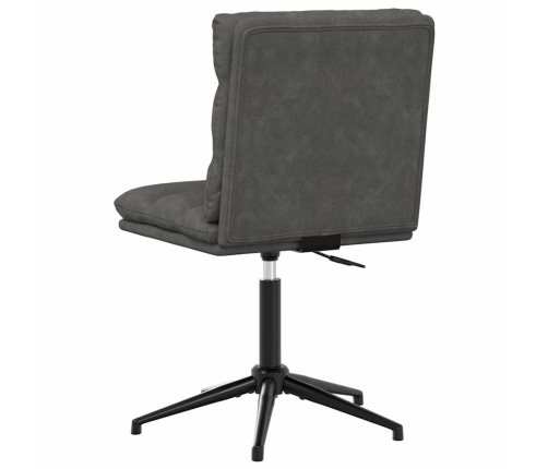 Virtuves Krēsli, 4 Gab., Melna Mākslīgā Āda Vidaxl