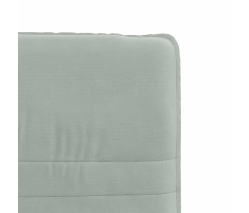 Virtuves Krēsli, 6 Gab., Gaiši Pelēks Samts Vidaxl