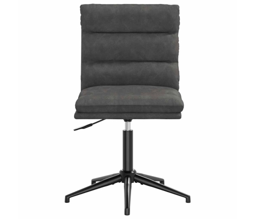 Virtuves Krēsli, 6 Gab., Melna Mākslīgā Āda Vidaxl