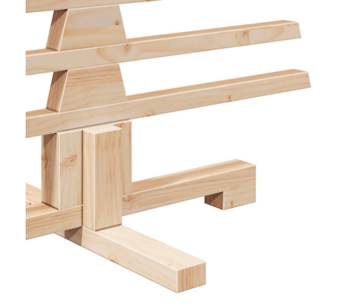 Koka Ziemassvētku Eglīte Dekorēšanai, 150 Cm, Priedes Masīvkoks Vidaxl