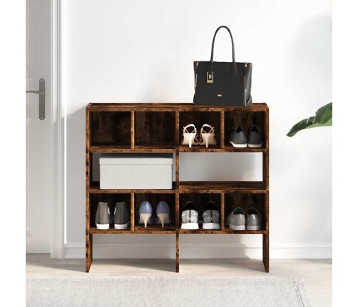 vidaXL apavu plaukti 2 gab sakraujami ozola krāsā 89,5x30x40 cm