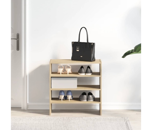 vidaXL apavu plaukti 2 gab sakraujami ozola krāsa 60x30x30,5 cm