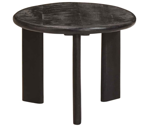 Viens Zem Otra Novietojami Galdi 2 Pcs Balts Cieta Mango Koksne Vidaxl