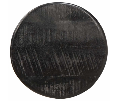 Viens Zem Otra Novietojami Galdi 3 Pcs Balts Cieta Mango Koksne Vidaxl