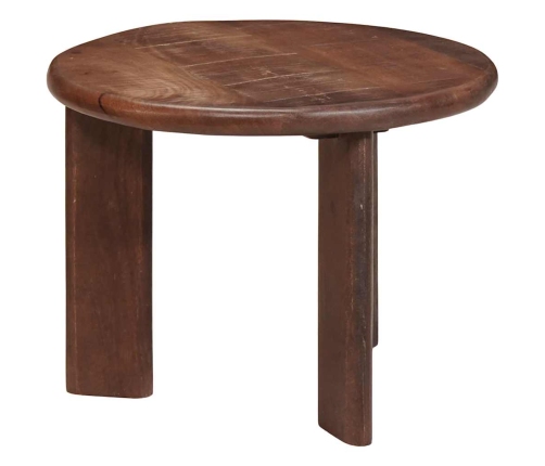 Viens Zem Otra Novietojami Galdi 3 Pcs Cieta Mango Koksne Vidaxl