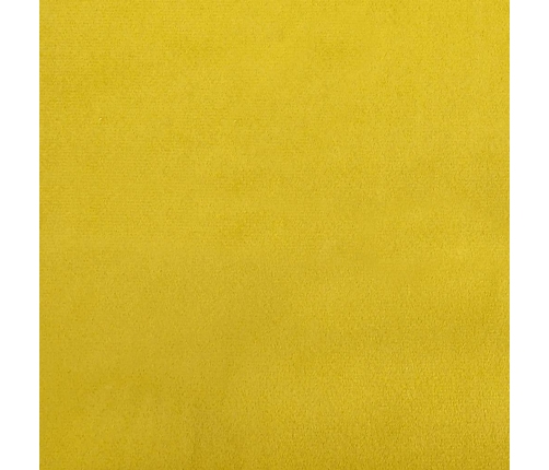 Virtuves Krēsli, 2 Gab., Dzeltens Samts Vidaxl