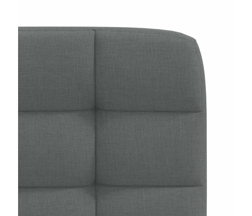 Virtuves Krēsli, 2 Gab., Tumši Pelēks Audums Vidaxl