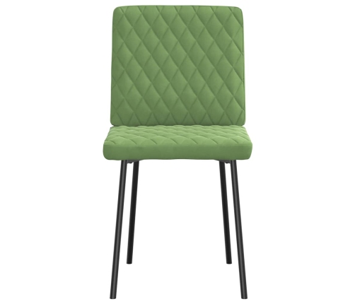 Virtuves Krēsli, 2 Gab., Gaiši Zaļš Samts Vidaxl
