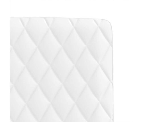 Virtuves Krēsli, 2 Gab., Balta Mākslīgā Āda Vidaxl