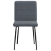 Virtuves Krēsli, 2 Gab., Tumši Pelēks Samts Vidaxl