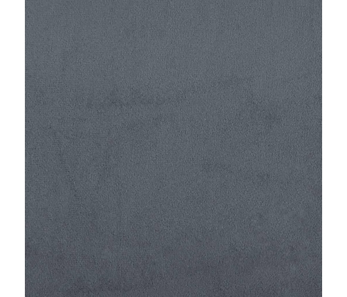 Virtuves Krēsli, 2 Gab., Tumši Pelēks Samts Vidaxl