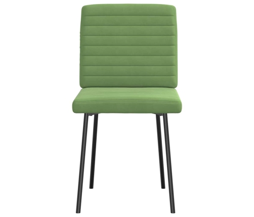 Virtuves Krēsli, 2 Gab., Gaiši Zaļš Samts Vidaxl