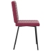 Virtuves Krēsli, 2 Gab., Vīnsarkans Samts Vidaxl