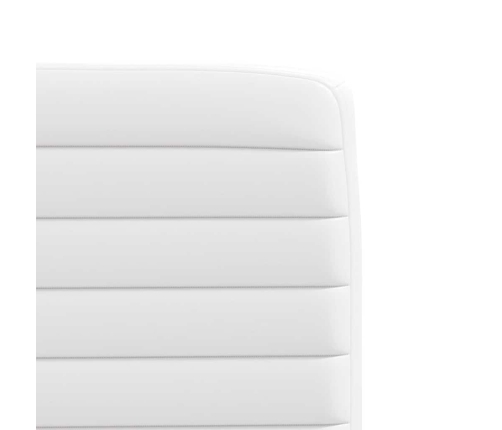 Virtuves Krēsli, 2 Gab., Balta Mākslīgā Āda Vidaxl