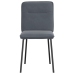 Virtuves Krēsli, 2 Gab., Tumši Pelēks Samts Vidaxl