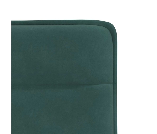 Virtuves Krēsli, 2 Gab., Tumši Zaļš Samts Vidaxl