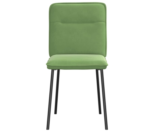 Virtuves Krēsli, 2 Gab., Gaiši Zaļš Samts Vidaxl