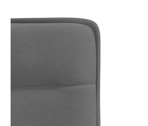 Virtuves Krēsli, 2 Gab., Tumši Pelēks Audums Vidaxl