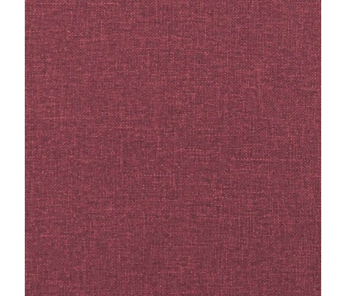 Virtuves Krēsli, 2 Gab., Vīnsarkans Audums Vidaxl