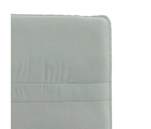 Virtuves Krēsli, 2 Gab., Gaiši Pelēks Samts Vidaxl