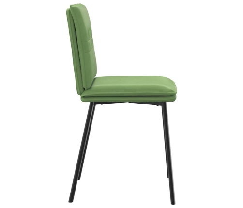 Virtuves Krēsli, 2 Gab., Gaiši Zaļš Samts Vidaxl