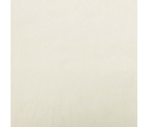 Virtuves Krēsli, 2 Gab., Krēmkrāsas Samts Vidaxl