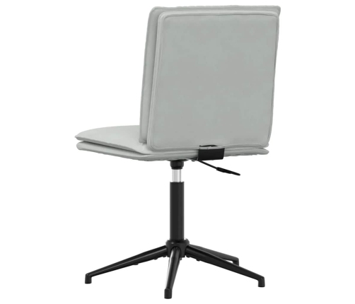 Virtuves Krēsls, Gaiši Pelēks Samts Vidaxl