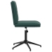 Virtuves Krēsls, Tumši Zaļš Samts Vidaxl