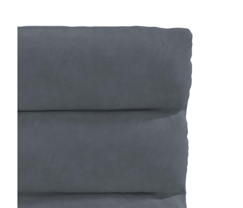 Virtuves Krēsli, 2 Gab., Tumši Pelēks Samts Vidaxl