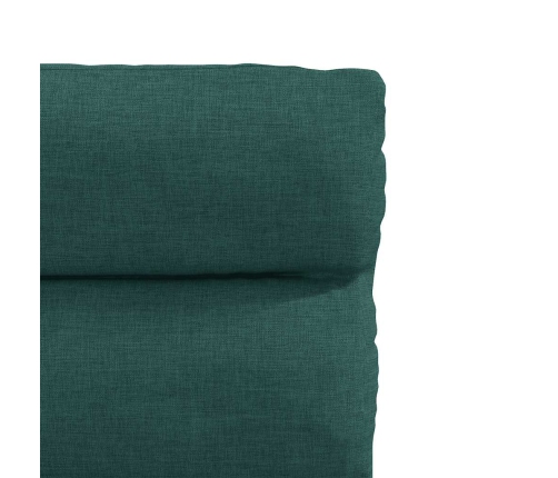 Virtuves Krēsli, 2 Gab., Tumši Zaļš Audums Vidaxl