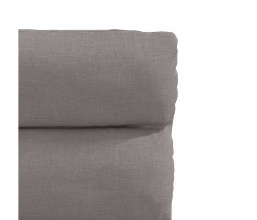 Virtuves Krēsli, 2 Gab., Pelēkbrūns Audums Vidaxl