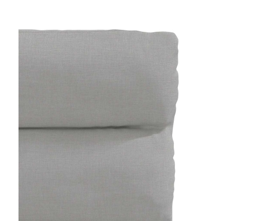 Virtuves Krēsli, 2 Gab., Mākonis Pelēks Audums Vidaxl