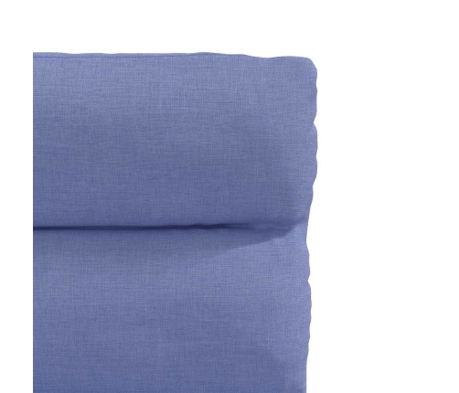 Virtuves Krēsli, 2 Gab., Džinsa Zils Audums Vidaxl