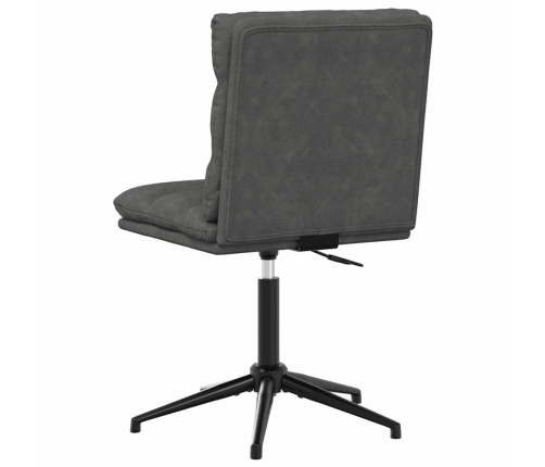 Virtuves Krēsls, Melna Mākslīgā Āda Vidaxl