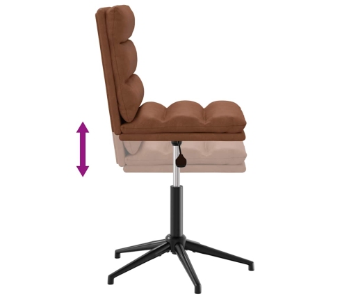 Virtuves Krēsls, Brūna Mākslīgā Āda Vidaxl