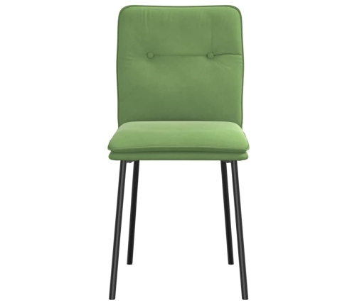 Virtuves Krēsli, 2 Gab., Gaiši Zaļš Samts Vidaxl