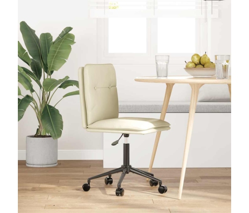 Virtuves Krēsls, Krēmkrāsas Mākslīgā Āda Vidaxl