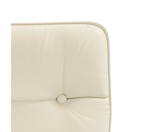 Virtuves Krēsls, Krēmkrāsas Mākslīgā Āda Vidaxl