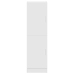 vidaXL virtuves skapītis, balts, 38x41,5x131,5 cm, inženierijas koks