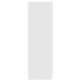 vidaXL virtuves skapītis, balts, 38x41,5x131,5 cm, inženierijas koks