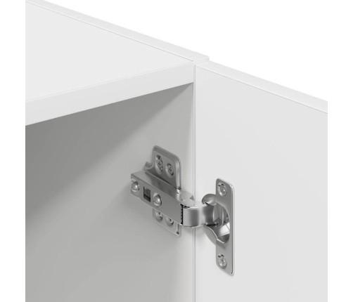 vidaXL virtuves skapītis, balts, 38x41,5x131,5 cm, inženierijas koks