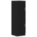 vidaXL virtuves skapītis, melns, 38x41,5x131,5 cm, inženierijas koks