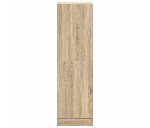 Virtuves Skapītis, Ozola, 38X41,5X131,5 Cm, Inženierijas Koks Vidaxl