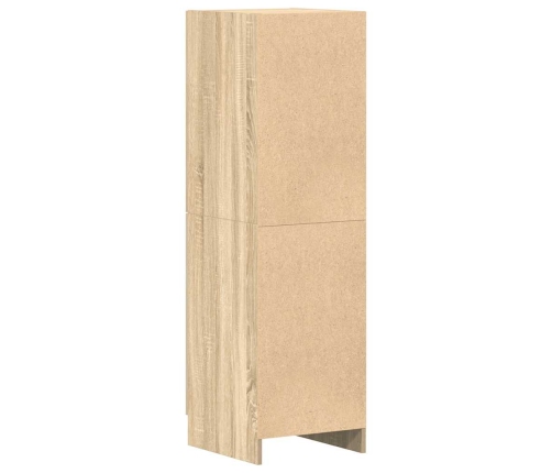 Virtuves Skapītis, Ozola, 38X41,5X131,5 Cm, Inženierijas Koks Vidaxl