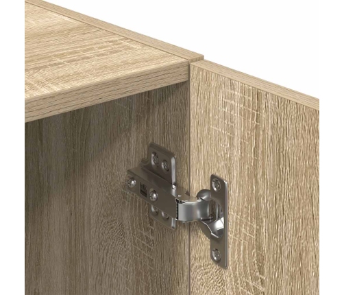 Virtuves Skapītis, Ozola, 38X41,5X131,5 Cm, Inženierijas Koks Vidaxl