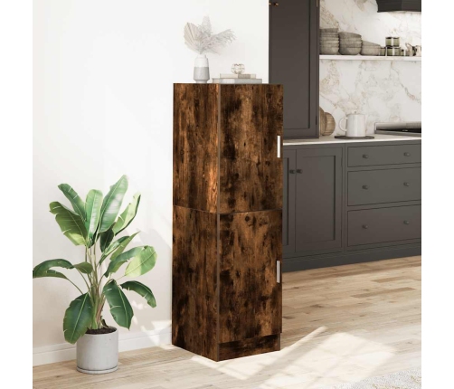 Virtuves Skapītis, Ozola, 38X41,5X131,5 Cm, Inženierijas Koks Vidaxl