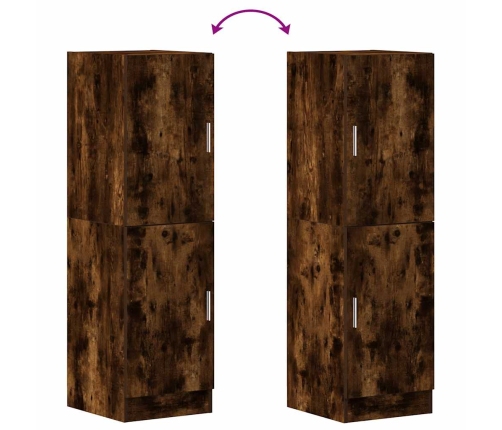 Virtuves Skapītis, Ozola, 38X41,5X131,5 Cm, Inženierijas Koks Vidaxl