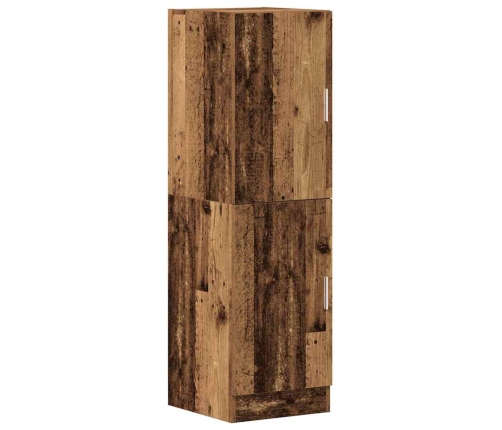 vidaXL virtuves skapītis veca koka 38x41,5x131,5 cm inženierijas koks