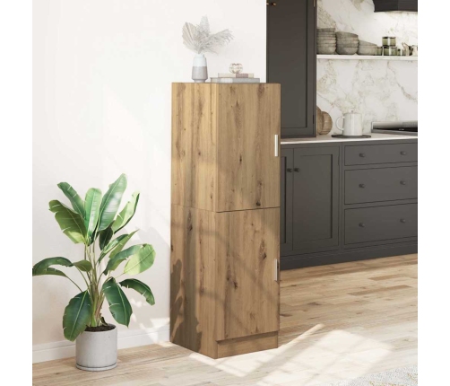 vidaXL virtuves skapītis koka krāsa 38x41,5x131,5 cm inženierijas koks